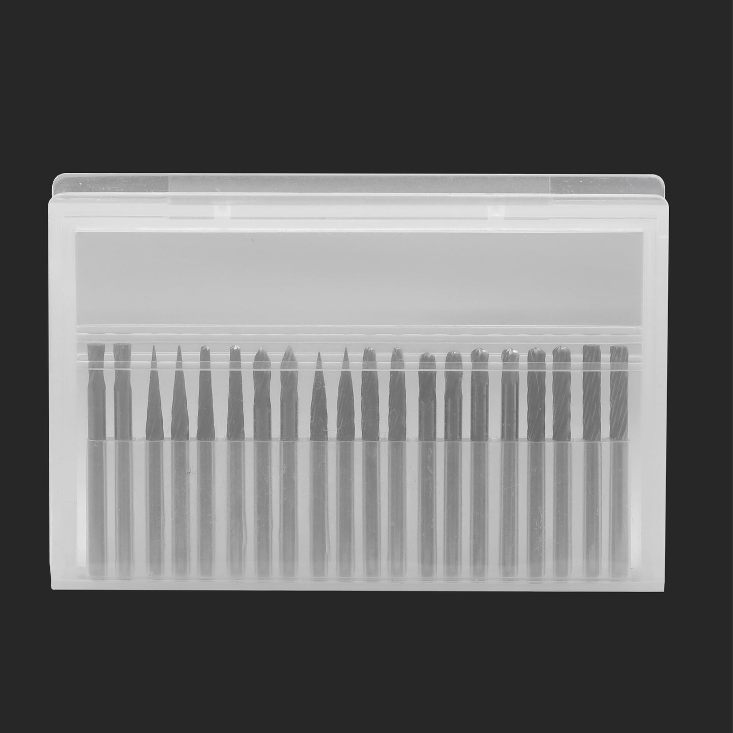 Carbide Burrs Cutters Set Double Cut 3mm 1/8" Inch Shank Diameter Carving Power Tool Parts 20Pcs