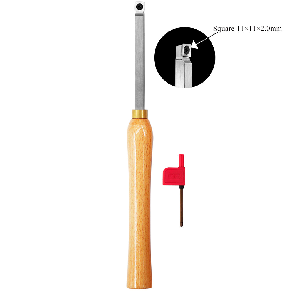11 mm square carbide insert tipped cutter rougher