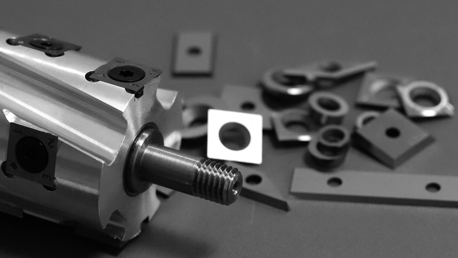 yeptooling square carbide insert cutter for woodworking