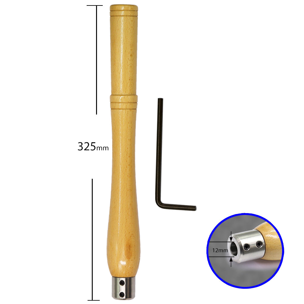 wooden handle for wood turning tool