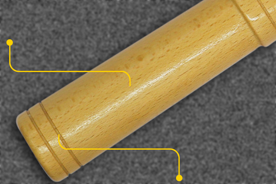 Beech Interchangeable Wooden Handle for Woodturning Tool