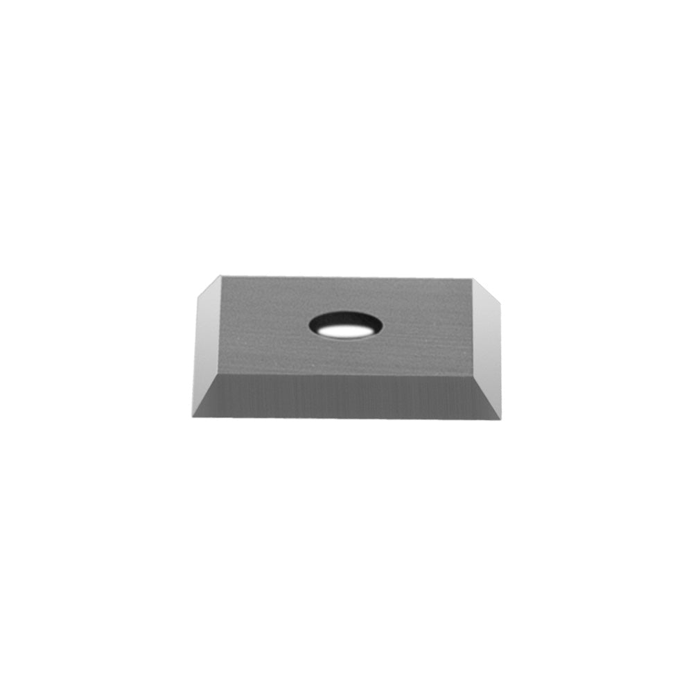 Woodworking Carbide Inserts 17x17x2mm-35°,4-Edge Reversible Knives Square Blades for Spiral Helical Cutter Heads