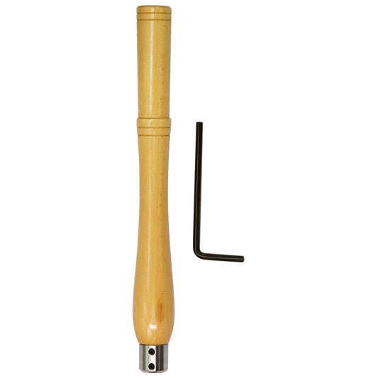 Beech Interchangeable Wooden Handle for Woodturning Tool