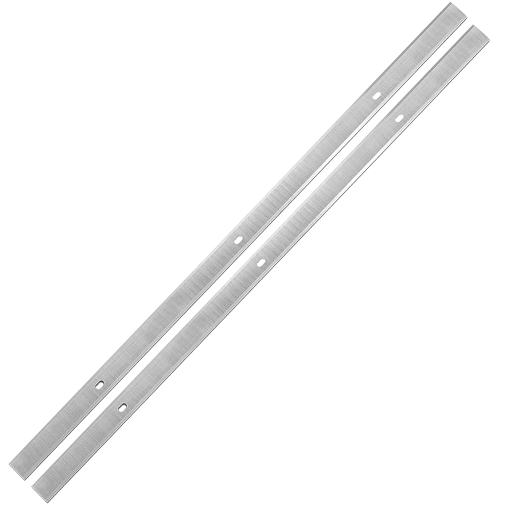 12-1/2 Inch HSS Planer Blades Cutter for Delta 22-560 22-565, Wen 6550 6550T PL1252 Planers, 12-1/2" x 1/2" x 1/16" , Set of 2