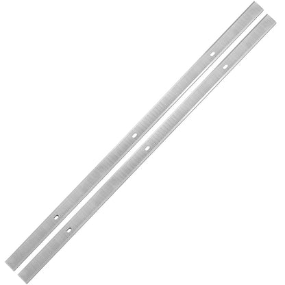 12-1/2 Inch HSS Planer Blades Cutter for Delta 22-560 22-565, Wen 6550 6550T PL1252 Planers, 12-1/2" x 1/2" x 1/16" , Set of 2