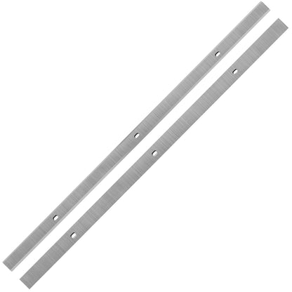 12-1/2 Inch HSS Planer Blades Cutter for Delta 22-560 22-565, Wen 6550 6550T PL1252 Planers, 12-1/2" x 1/2" x 1/16" , Set of 2