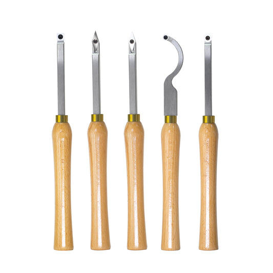 woodturning lathe tools 5 pieces