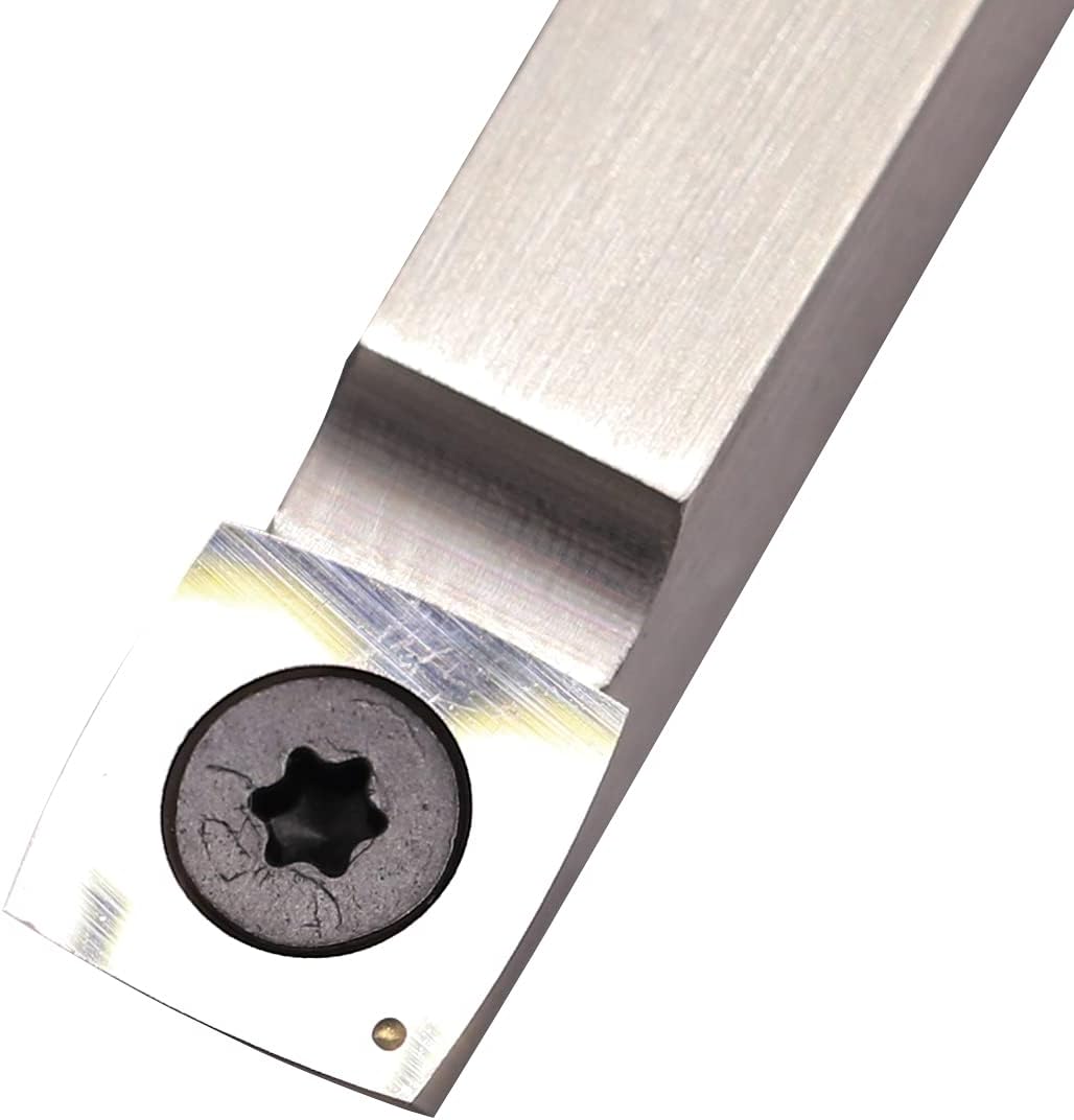 Woodturning Carbide Rougher Lathe Tool with 15 mm Square Radius Carbide Insert Blade 500 mm