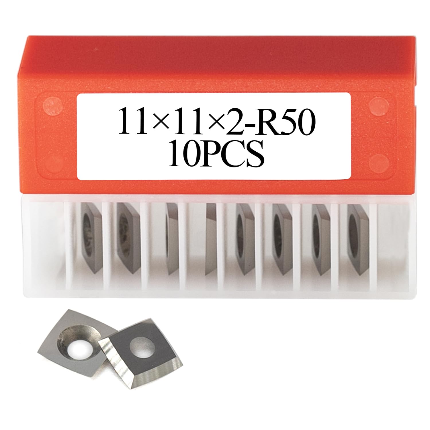 Tool Insert R50 Square Carbide Inserts 11x11x2mm-R50 for Woodturning Tool – Yeptooling