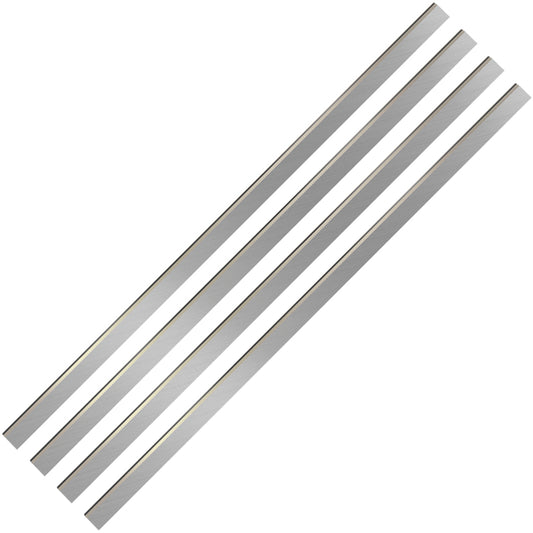 20" Inch  TCT HSS Planer Blades Replacement Knives for Grizzly G6702 G0454W Jet 208 Powermatic 209 Delta DJ-20 Dewalt Shop Fox W1754 Woodstock W163 W7147, 4Pcs,508x25x3mm